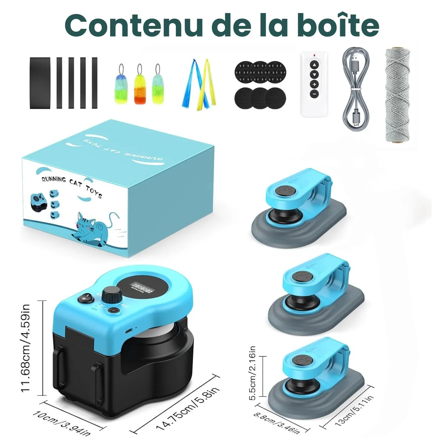 EasyPaw™ Jouet de Poursuite Pour Chat