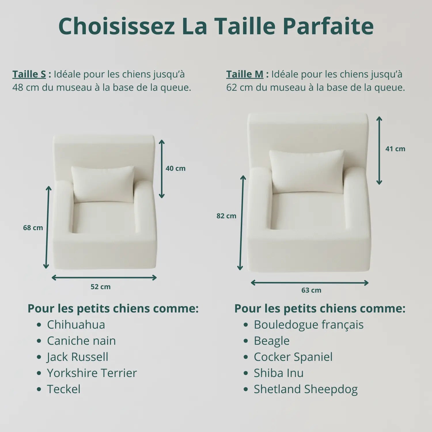 EasyPaw Lit Orthopédique Teddy