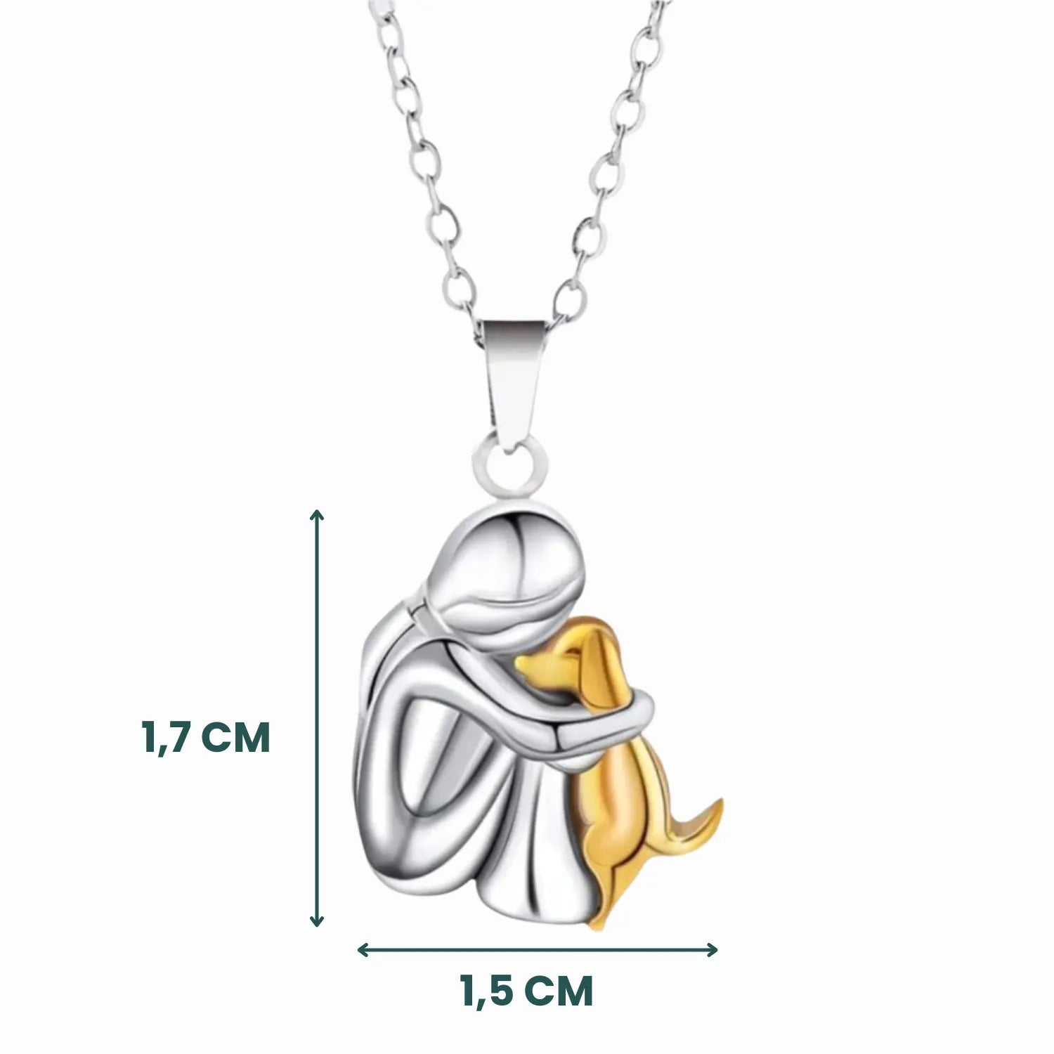 EasyPaw Collier Cœur de Patte